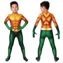 Aquaman Arthur Curry Kids 3D Cosplay Jumpsuit