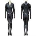 Avengers 4: Endgame Black Widow Natasha Romanoff Black 3D Jumpsuit