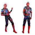 Spider-Man Spider-Punk Hobart Hobie Brown Cosplay Costume