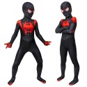 Spider-Man: Into the Spider-Verse Miles Morales Kids 3D Zentai