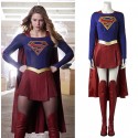 Supergirl Kara Zor-El Danvers Cosplay Costume Deluxe Version