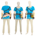 The Legend Of Zelda Breath Of The Wild Link Cosplay Costume