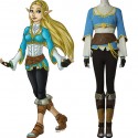 The Legend of Zelda Breath of the Wild Princess Zelda Cosplay Costume