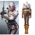 The Witcher 3 Wild Hunt Cirilla Cosplay Costume Deluxe