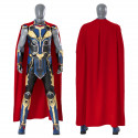 Thor Love and Thunder Thor Blue Fighting Suit Cosplay Costume