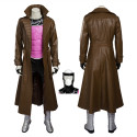 X-Men Gambit Remy LeBeau Cosplay Costume Deluxe Outfit