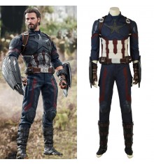 2018 Avengers Infinity War Captain America Cosplay Costumes