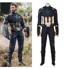 2018 Avengers Infinity War Captain America Cosplay Costumes