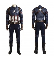 Civil War Captain America Cosplay Costume Deluxe