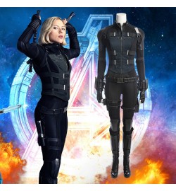 Avengers Infinity War Black Widow Costume Natasha Romanoff Cosplay Costume