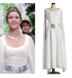 Star Wars A New Hope Princess Leia Dress Cosplay Costumes