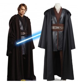 Star Wars II Attack of the Clones Anakin Skywalker Cosplay Costume