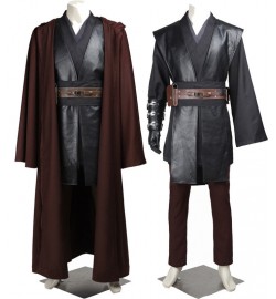 Star Wars III Revenge of the Sith Anakin Skywalker Cosplay Costume Deluxe