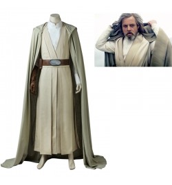 Star Wars The Last Jedi Luke Skywalker Cosplay Costume