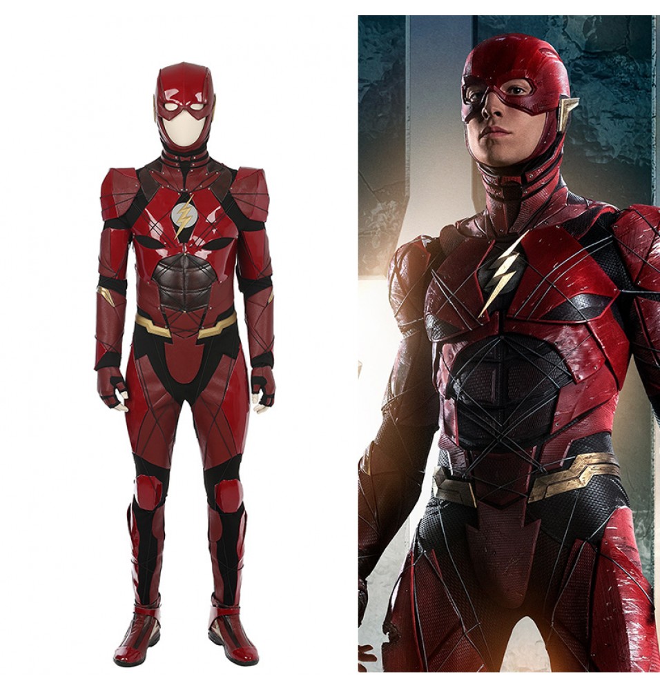 2017 New Justice League The Flash Cosplay Costumes