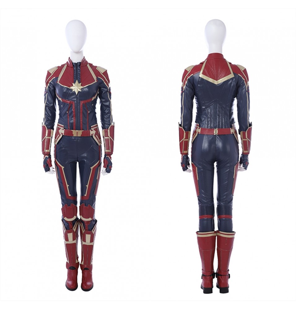 2019 Captain Marvel Carol Danvers Cosplay Costume