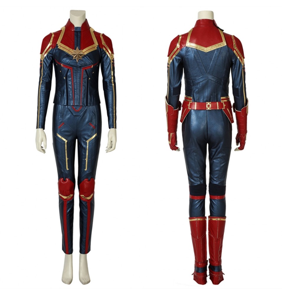 2019 Captain Marvel Costume Carol Danvers Cosplay Costume