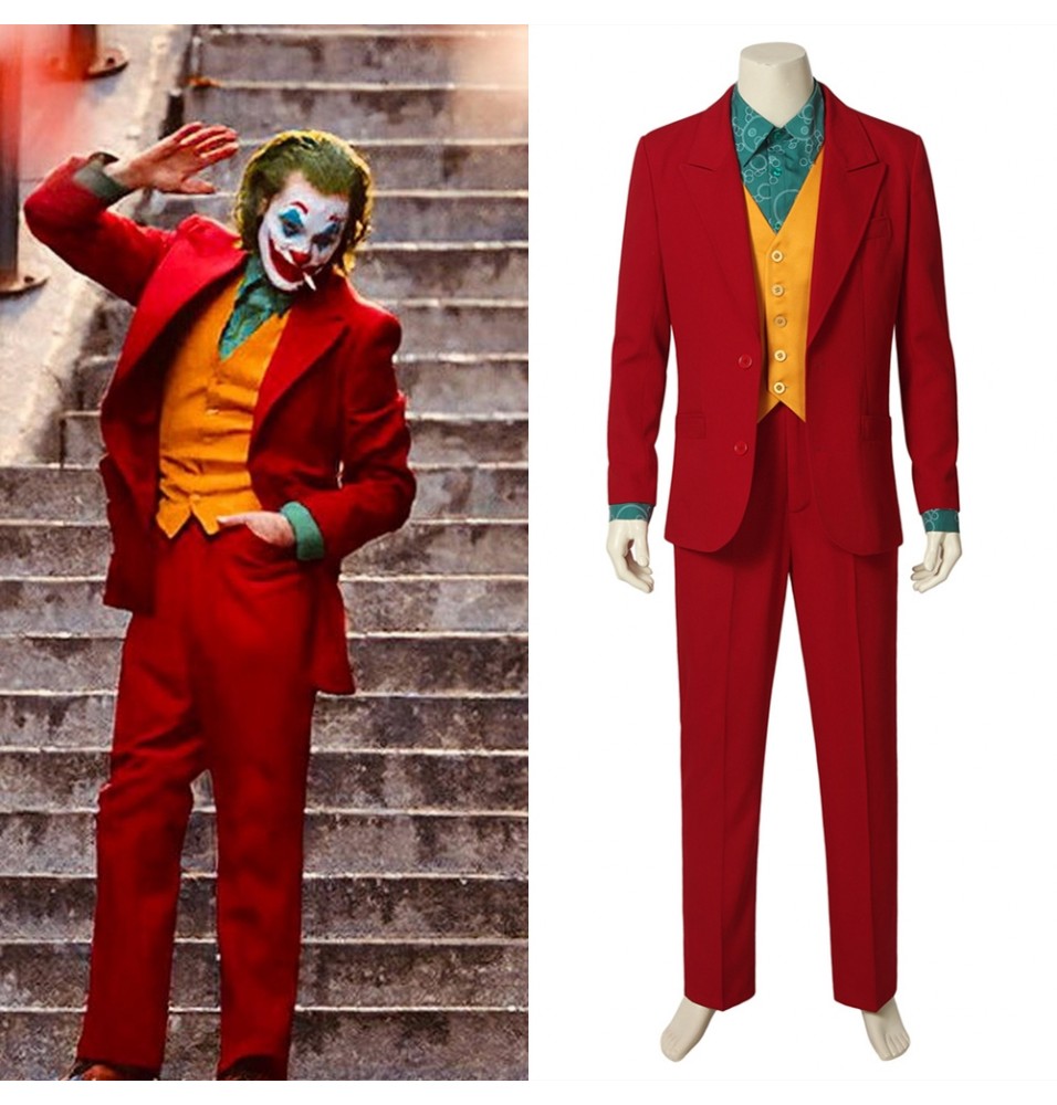 2019 Movie Joker Cosplay Costume Suit