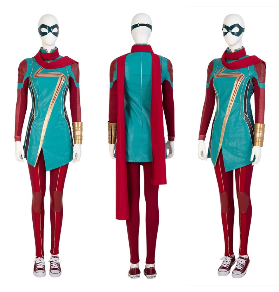 2022 Ms. Marvel Kamala Cosplay Costume