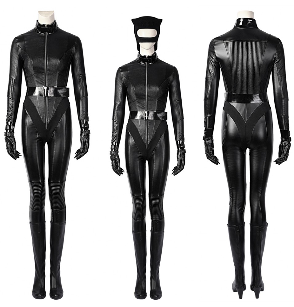 2022 The Batman Movie Catwoman Cosplay Costume