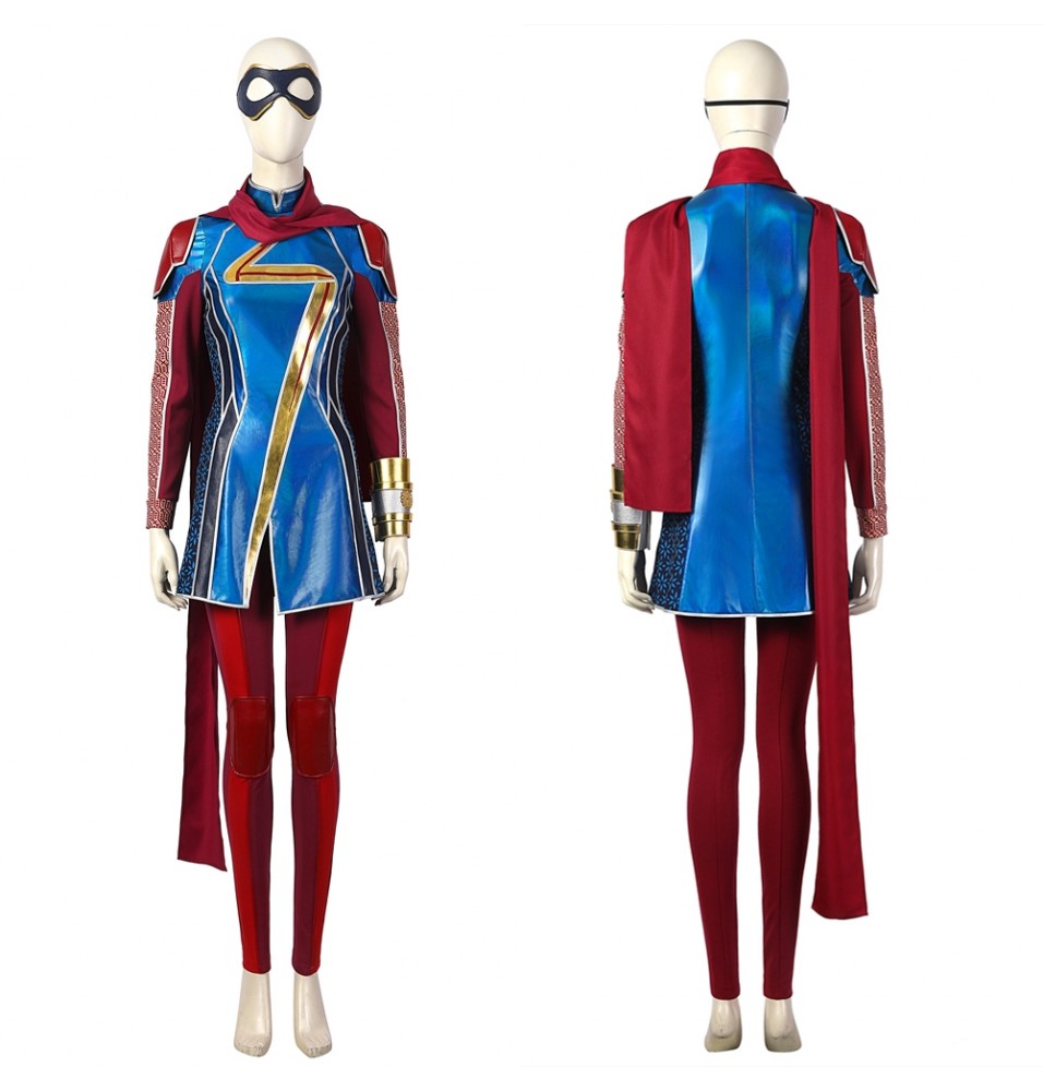 2022 TV Ms. Marvel Kamala Khan Cosplay Costume