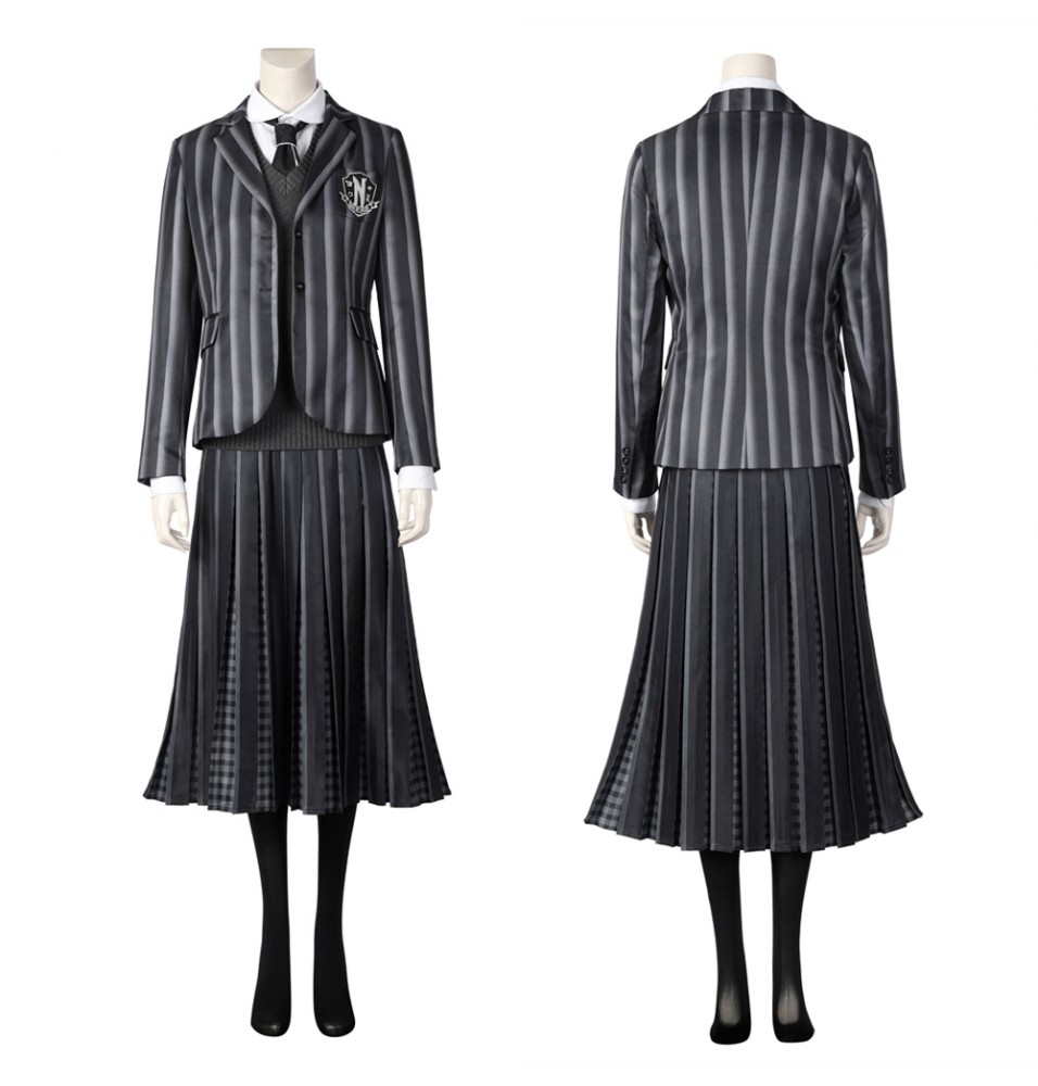 2022 TV Wednesday Addams Cosplay Costumes