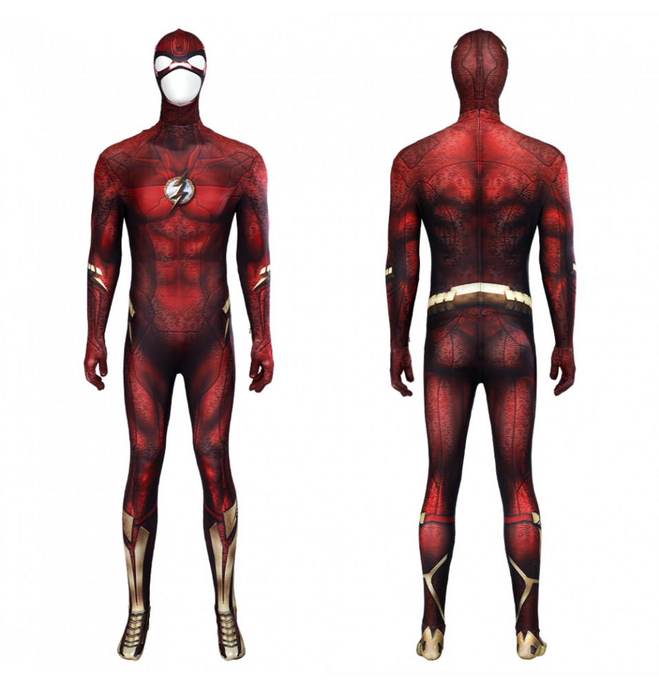 2023 Movie The Flash Cosplay Jumpsuit