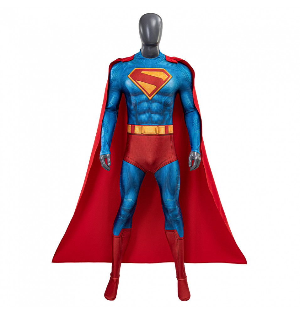 2025 Superman: Legacy Superman Cosplay Jumpsuit
