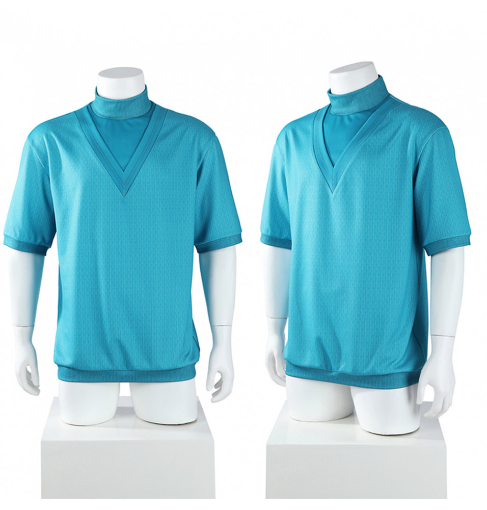 A Minecraft Movie Steve T-shirt Cosplay Costume