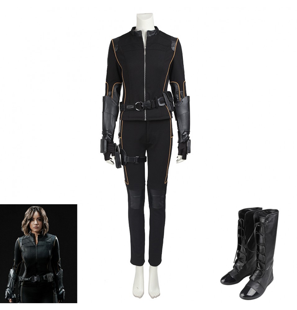 Agents of SHIELD Skye Quake Cosplay Costume