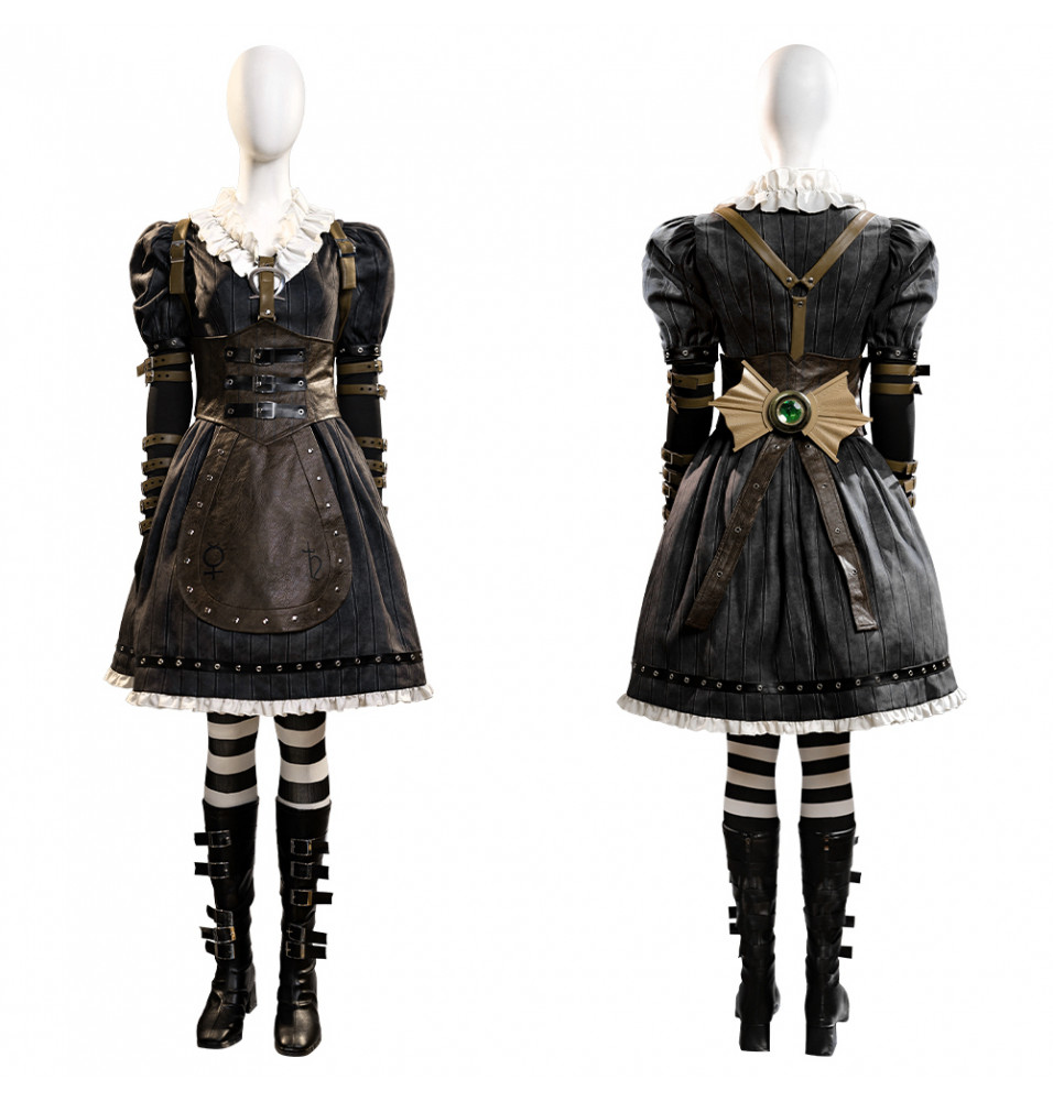 Alice: Madness Returns Alice Black Cosplay Costume