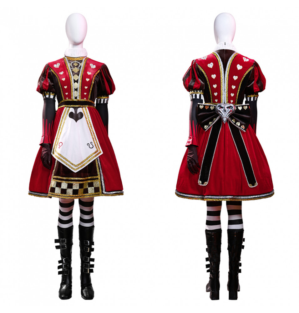 Alice: Madness Returns Alice Red Cosplay Costume Deluxe