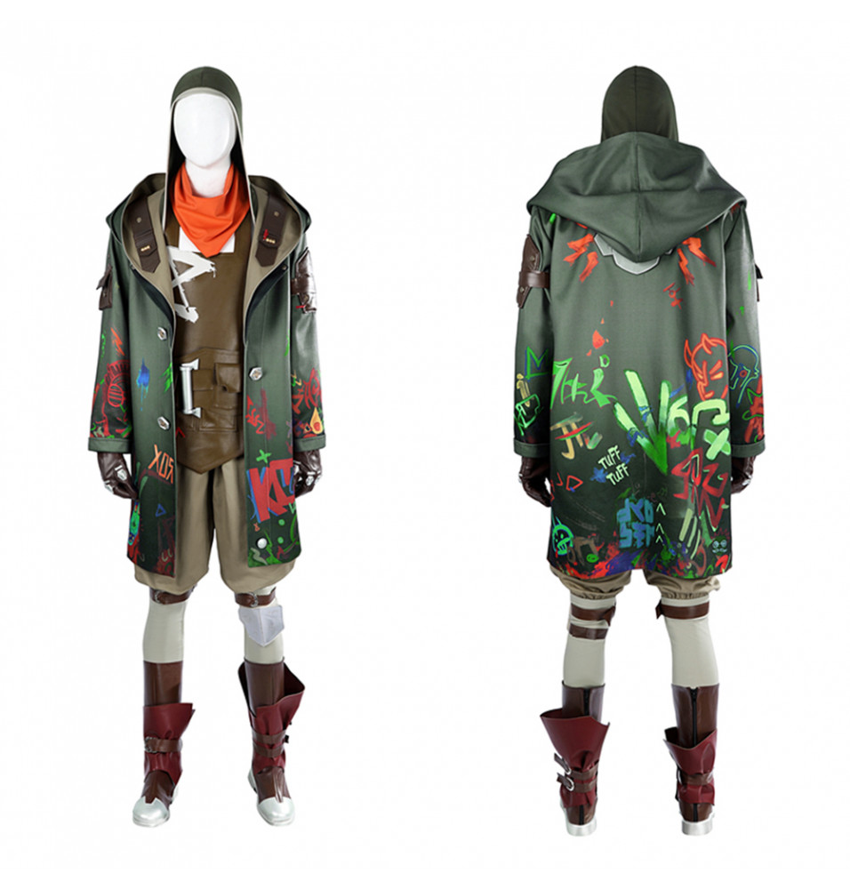 Arcane: League of Legends 2 Ekko Cosplay Costume