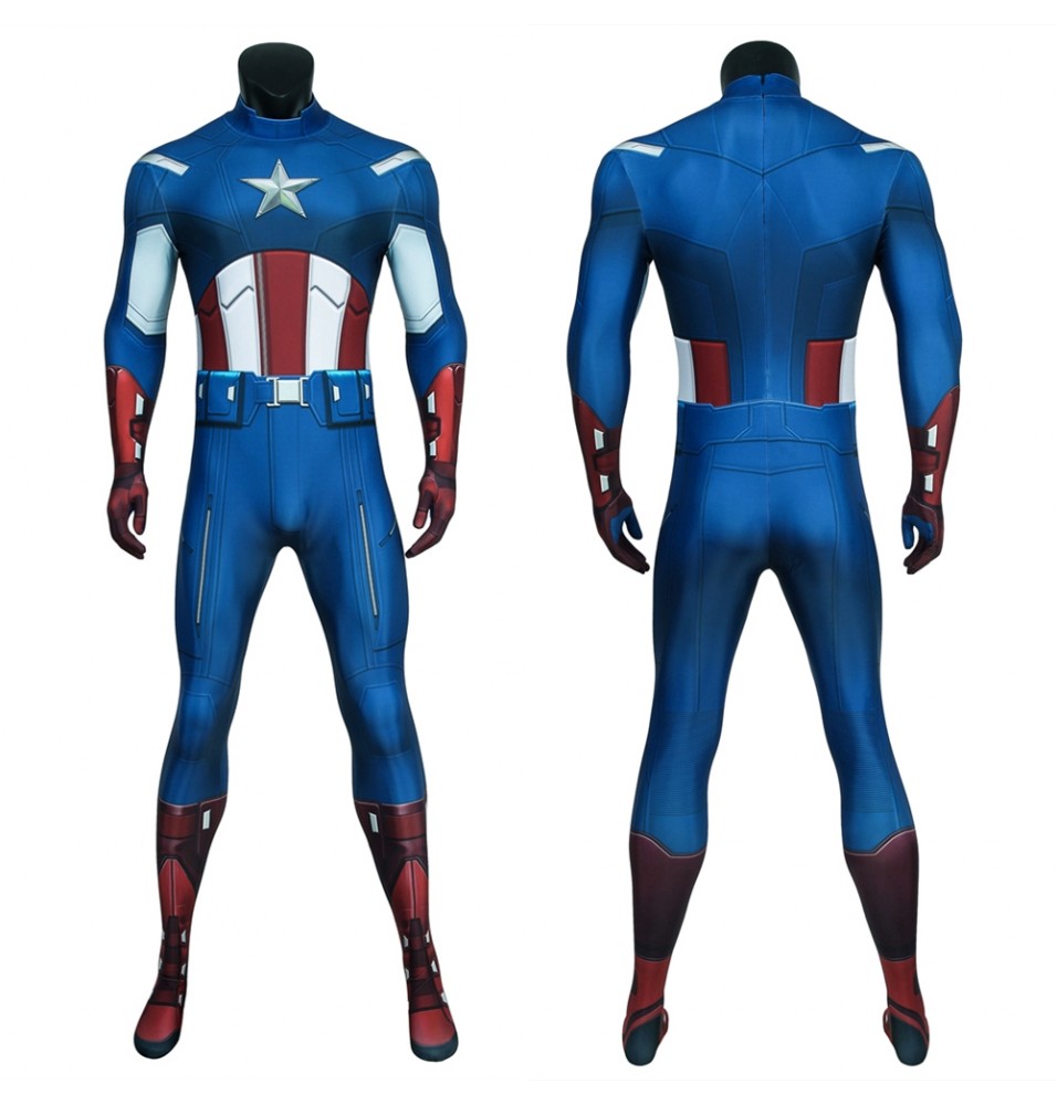 Avengers Captain America 3D Jumpsuit