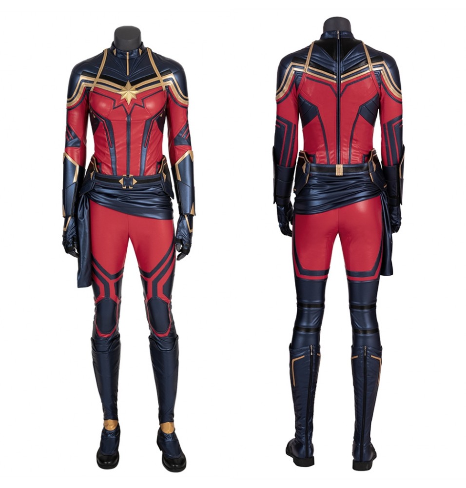 Avengers Endgame Captain Marvel Cosplay Costumes
