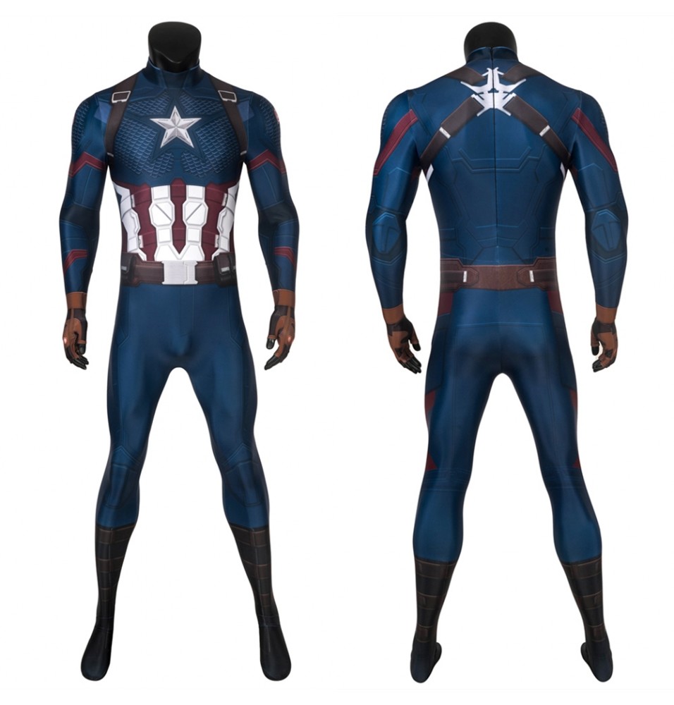 Avengers: Endgame Steven Rogers Captain America 3D Jumpsuit