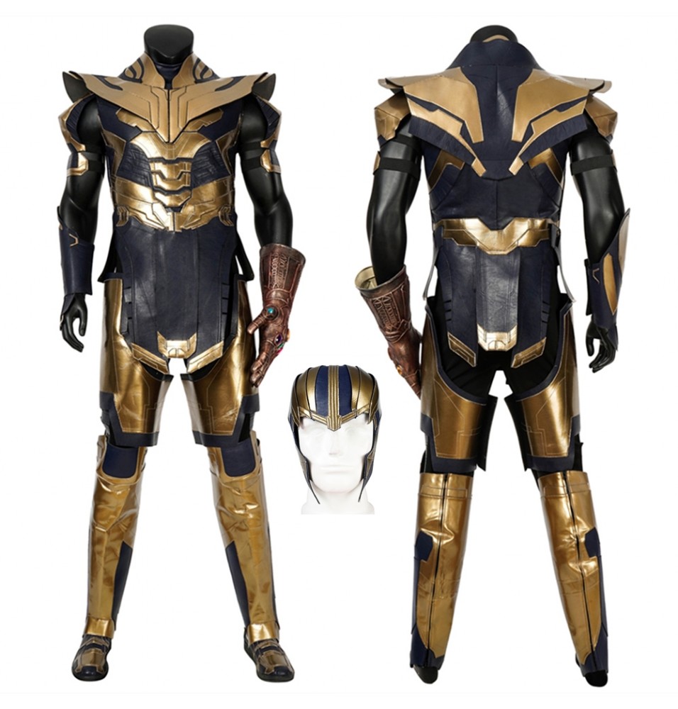 Avengers Endgame Thanos Cosplay Costume Deluxe Version