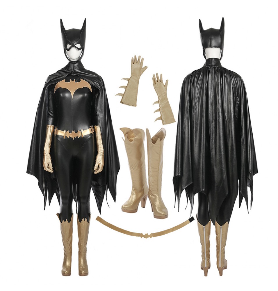 Arkham Knight Batgirl Jumpsuit Full Set Cosplay Costume