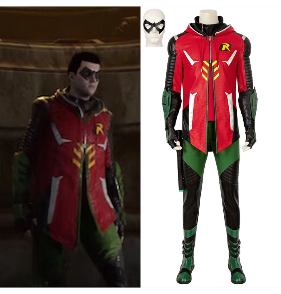 Batman Gotham Knights Robin Cosplay Costume