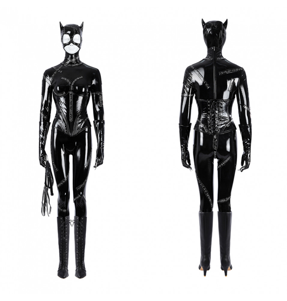 Batman Returns Catwoman Selina Kyle Cosplay Costume