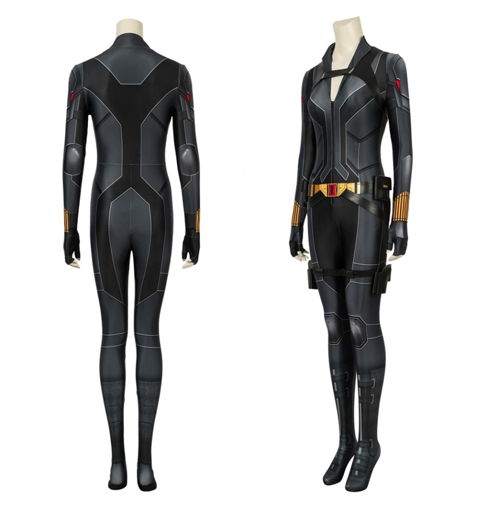 Black Widow Natasha Romanoff Black 3D Jumpsuit