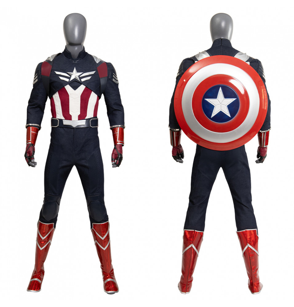 Captain America 4 Brave New World Sam Wilson Cosplay Costume