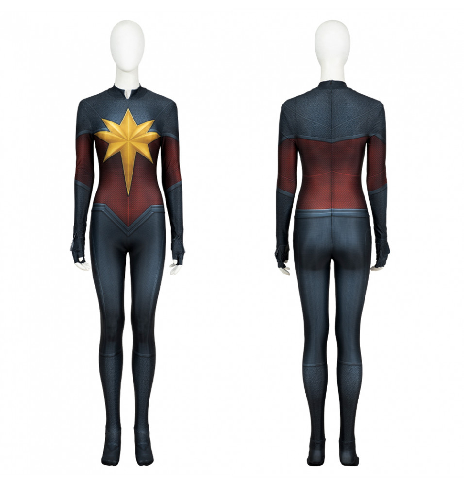 Captain Marvel Carol Danvers Jumpsuit