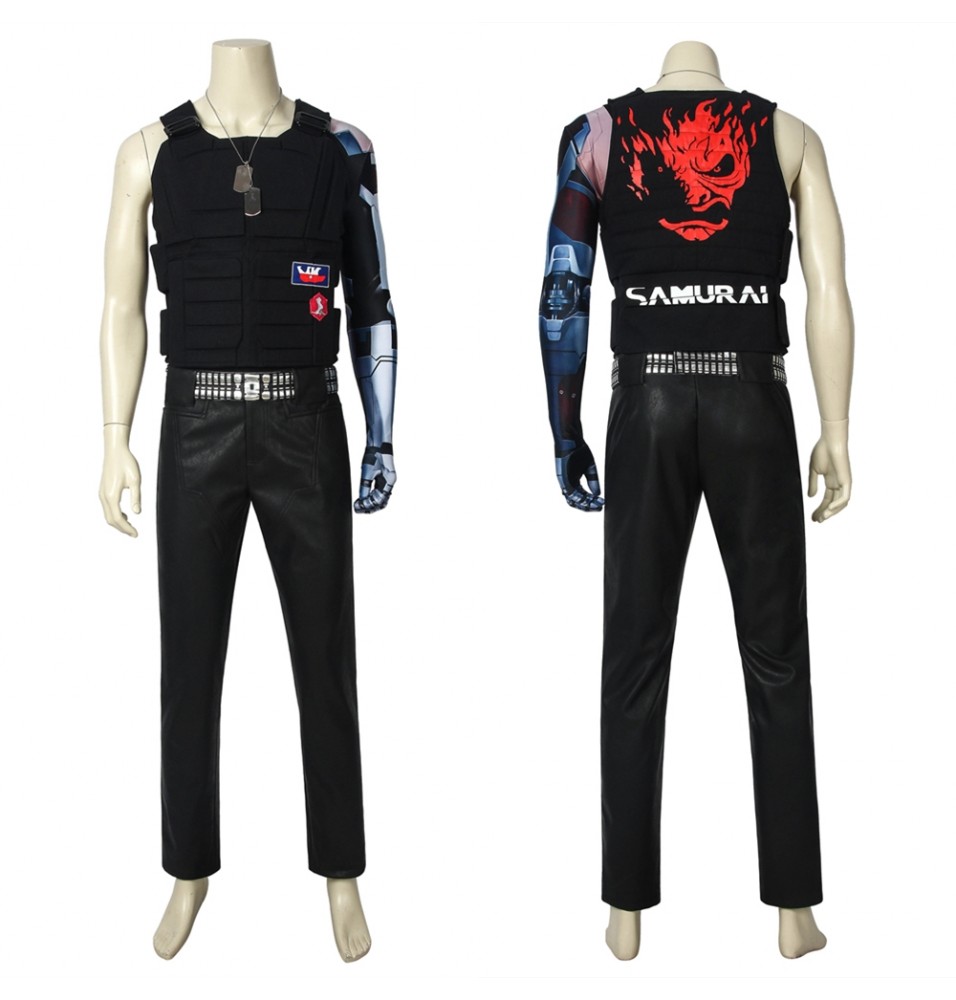 Cyberpunk 2077 Johnny Silverhand Cosplay Costume