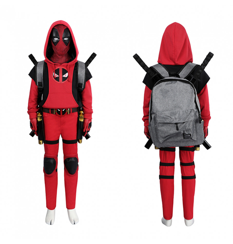 Deadpool 3 Kidpool Kids Cosplay Costume