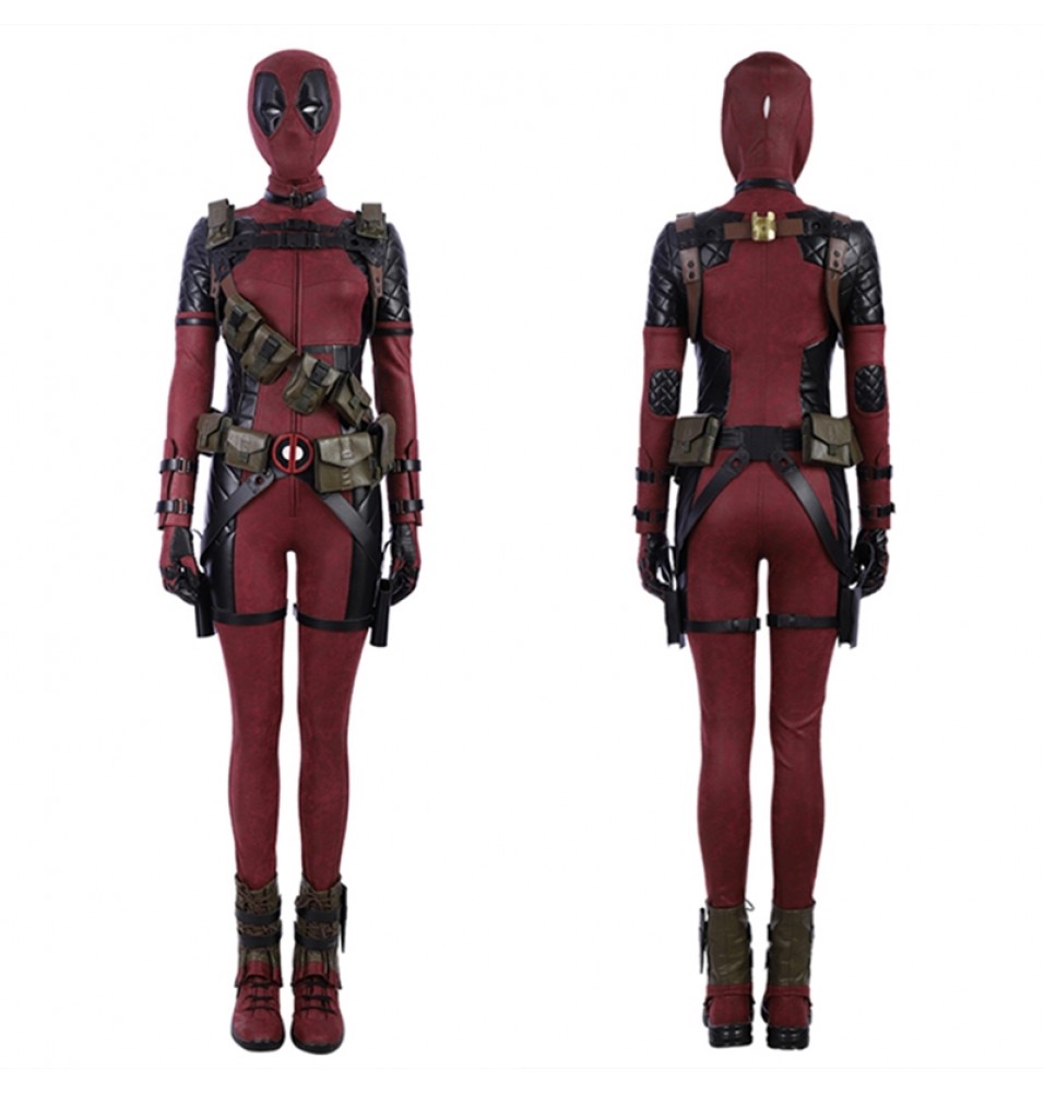 Deadpool Female Cosplay Costume Deluxe Version