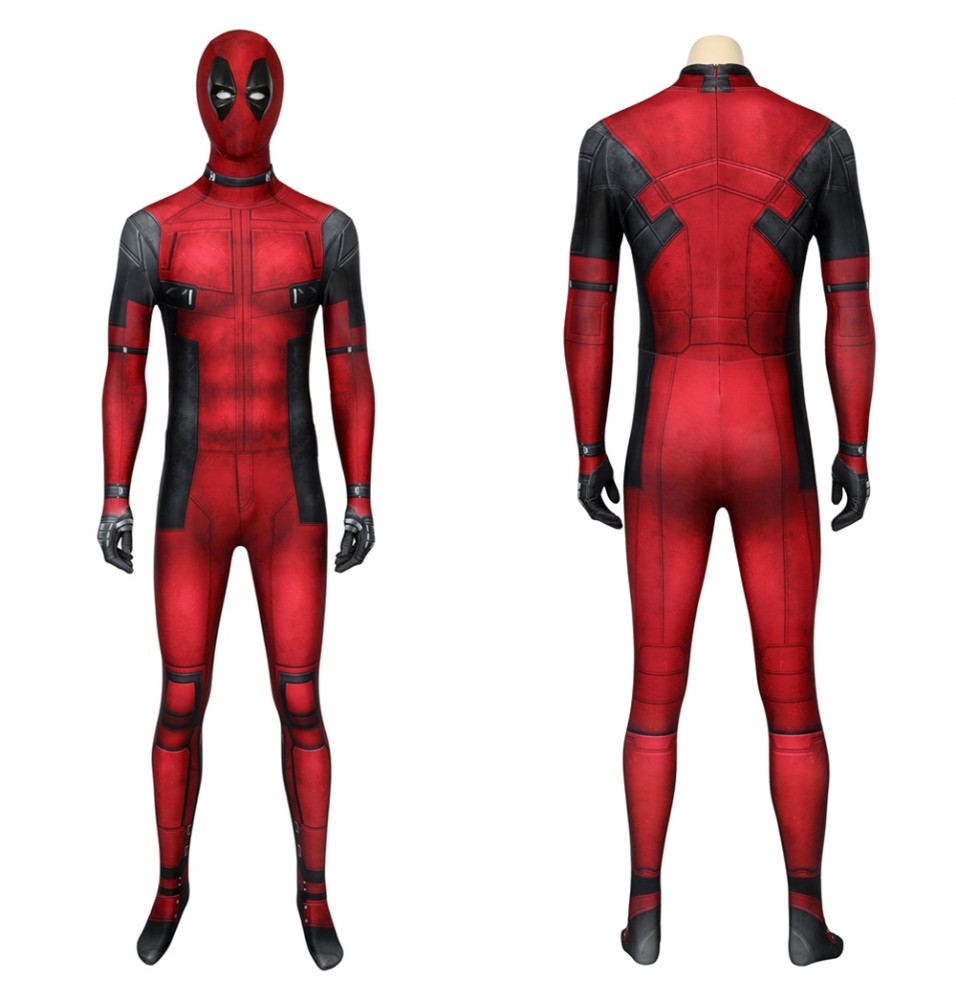 Deadpool Wade Wilson 3D Zentai Jumpsuit