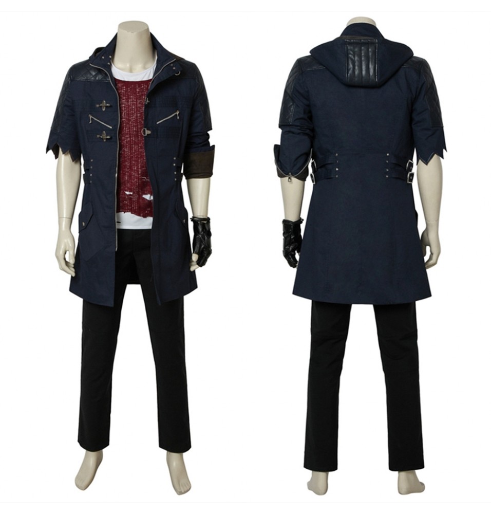 Devil May Cry 5 Nero Cosplay Costume Deluxe Version