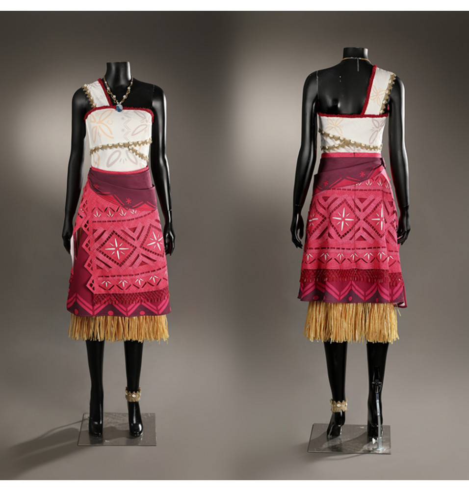 Disney Moana 2 Moana Cosplay Costume Full Set