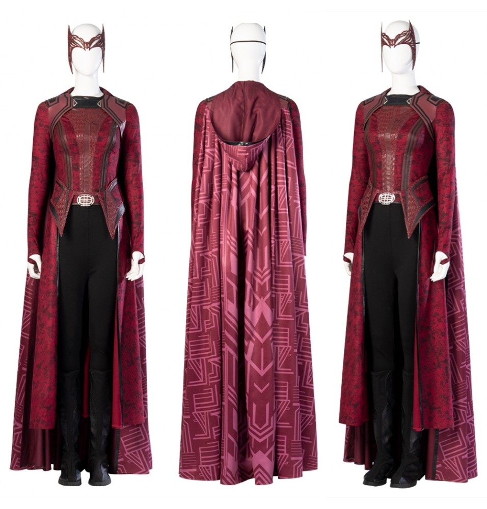 Doctor Strange Multiverse Of Madness Scarlet Witch Cosplay Costumes
